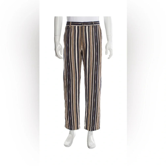 Closed Pants - Closed striped straight leg pant Italian fabric size 32